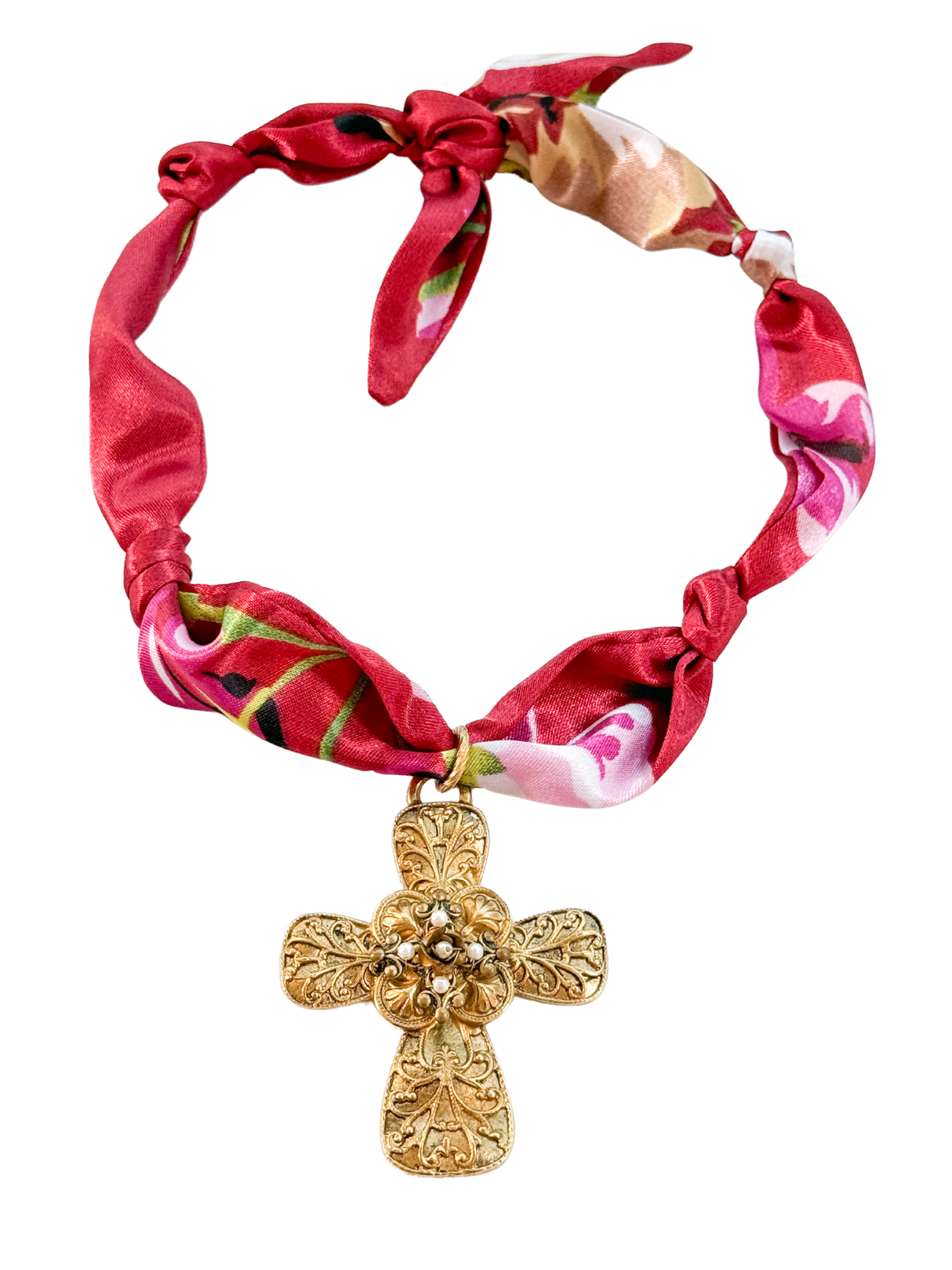 Aosta Scarf Necklace