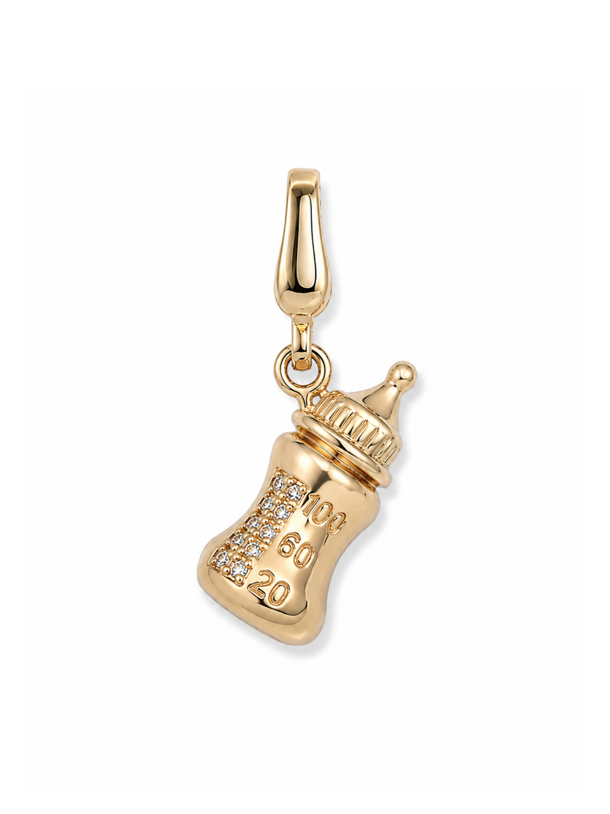 Baby Bottle Clip Charm