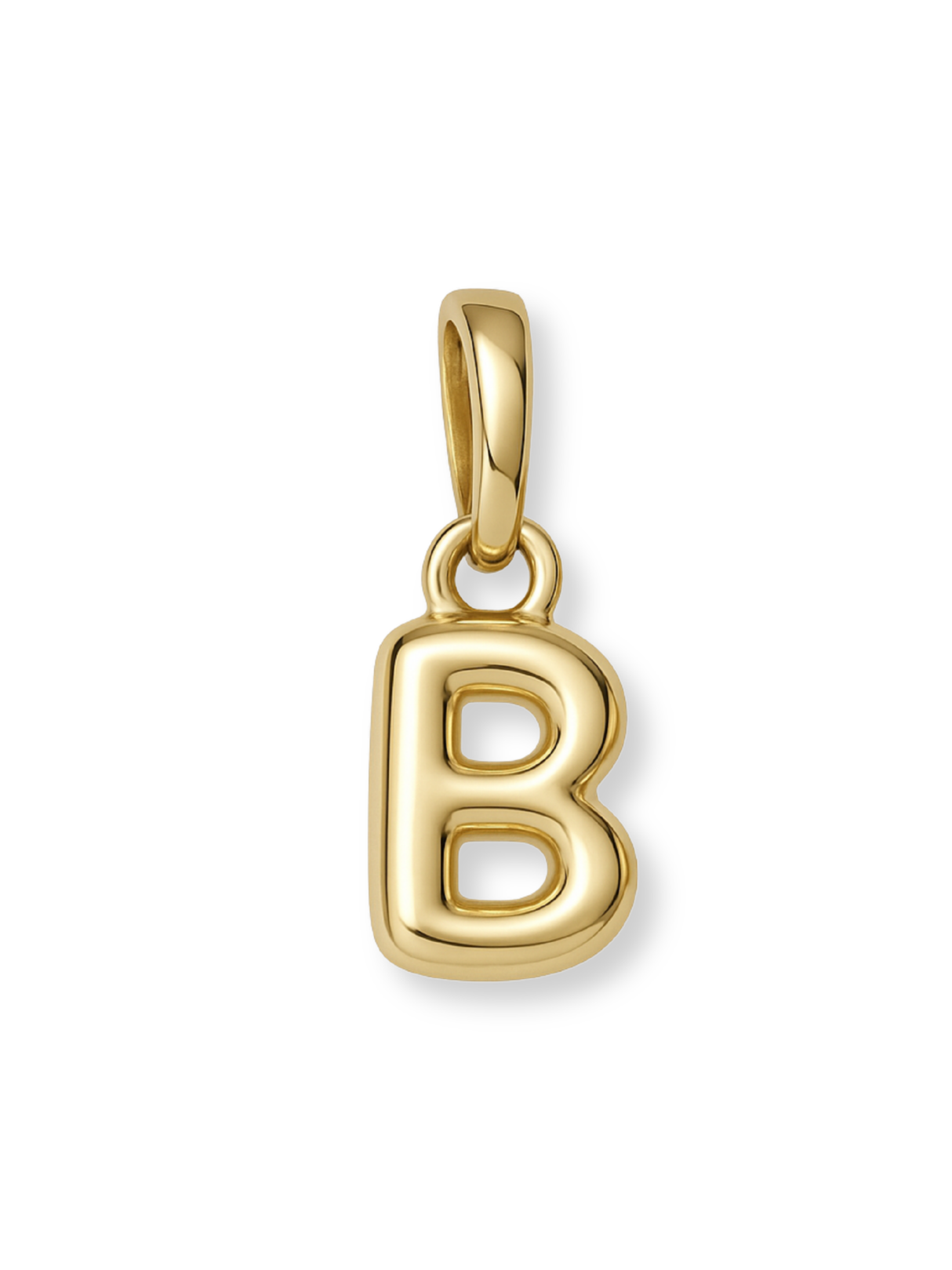 Bubble Initial Clip Charm