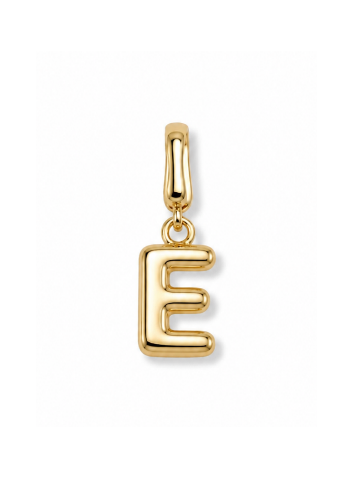 Bubble Initial Clip Charm