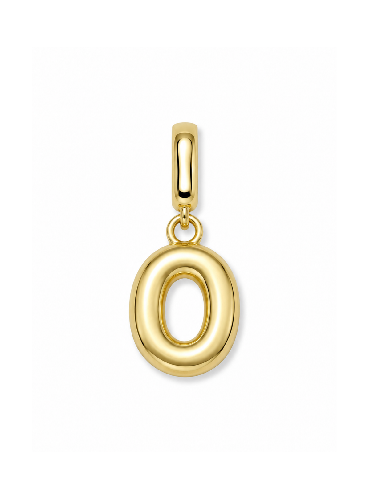 Bubble Initial Clip Charm