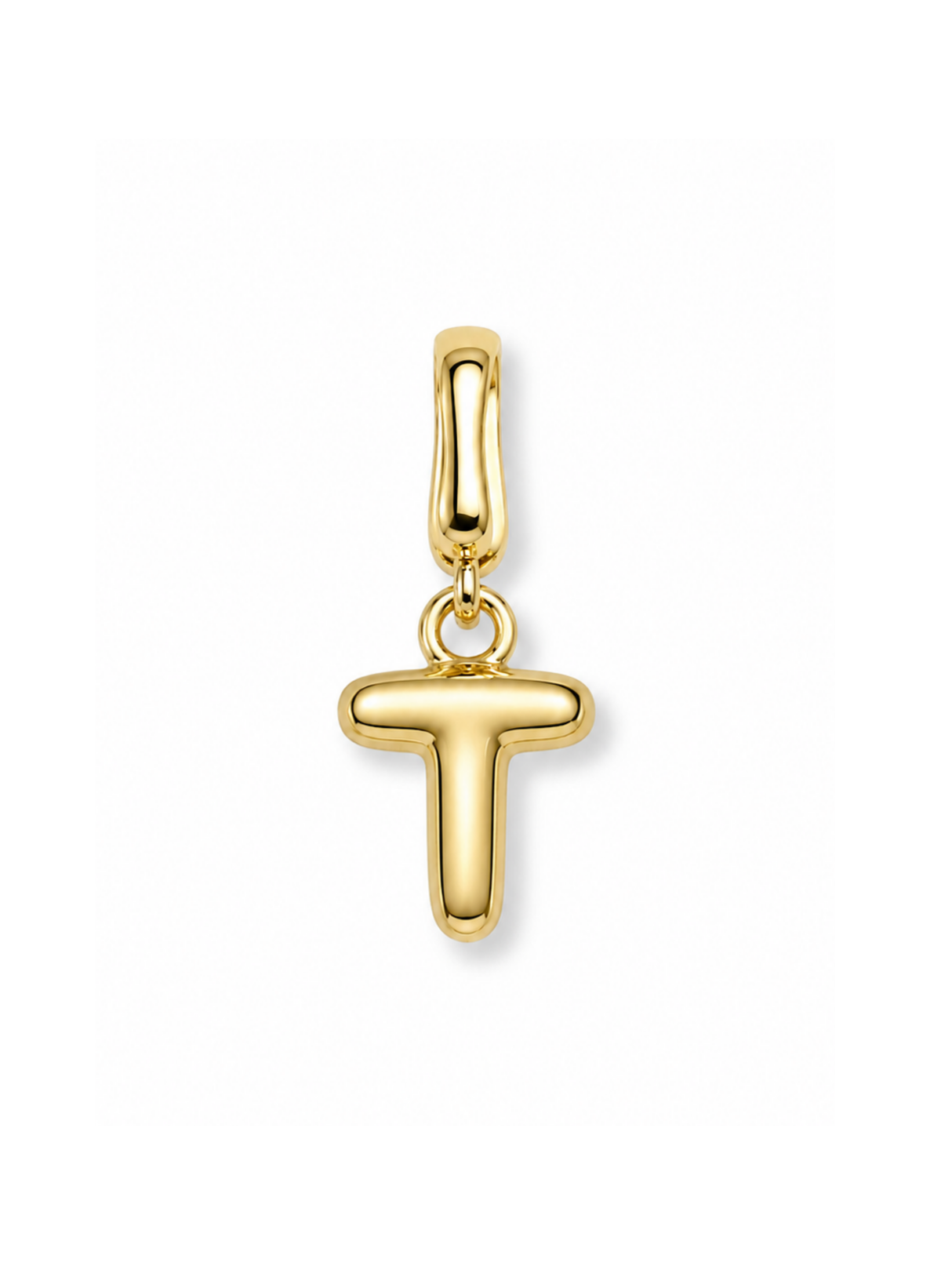 Bubble Initial Clip Charm