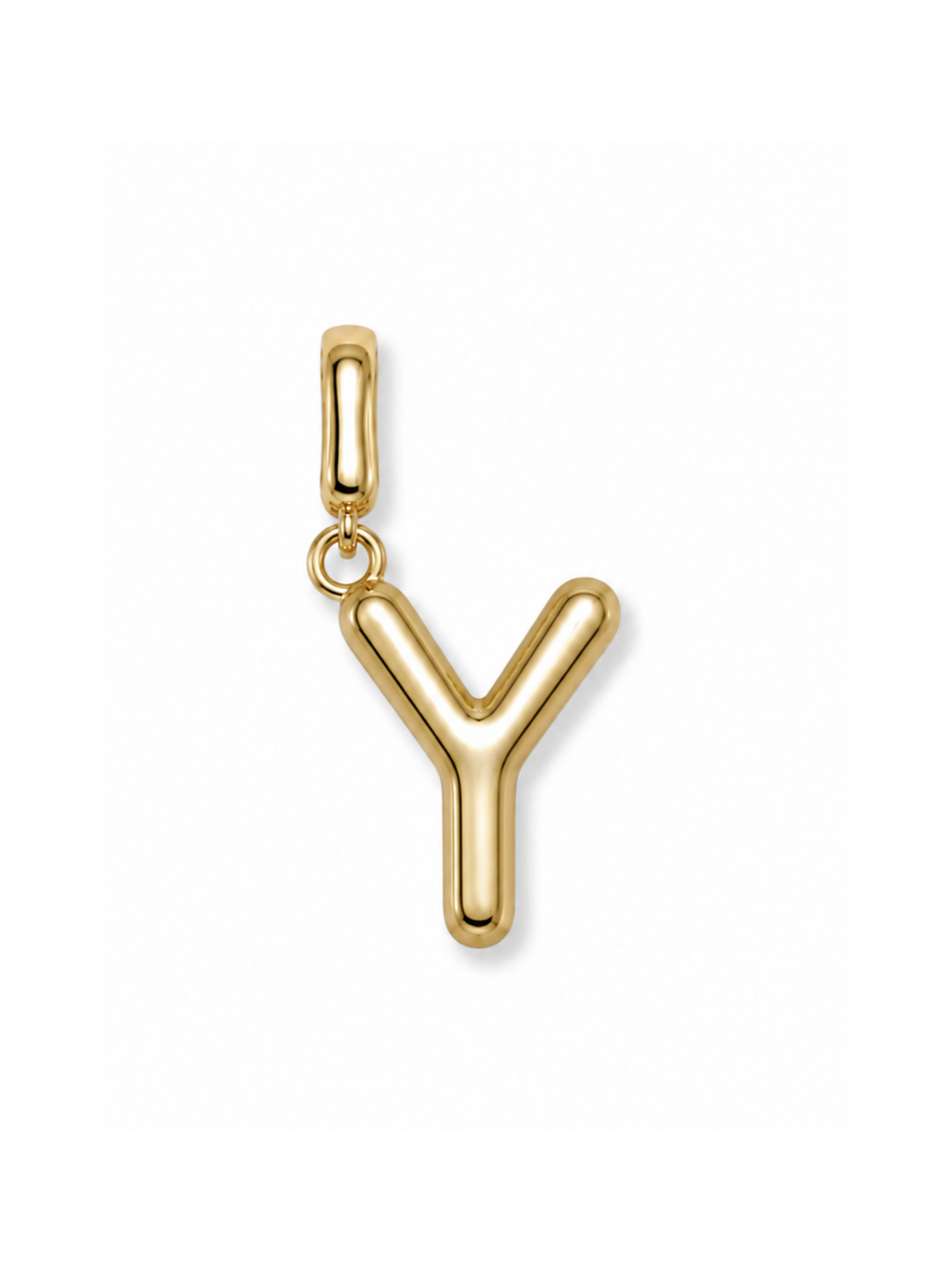 Bubble Initial Clip Charm