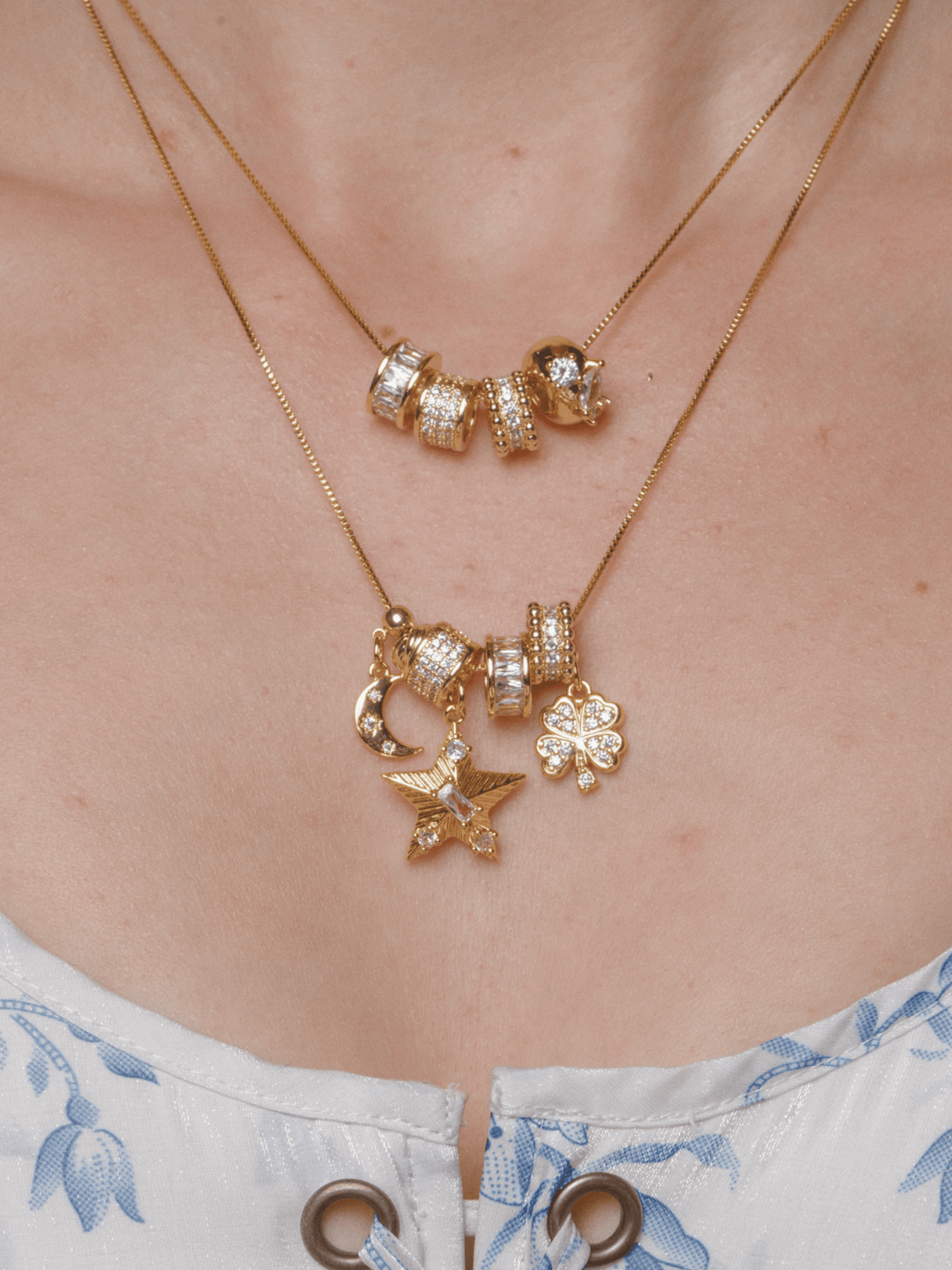 Crescent Moon Grip Charm