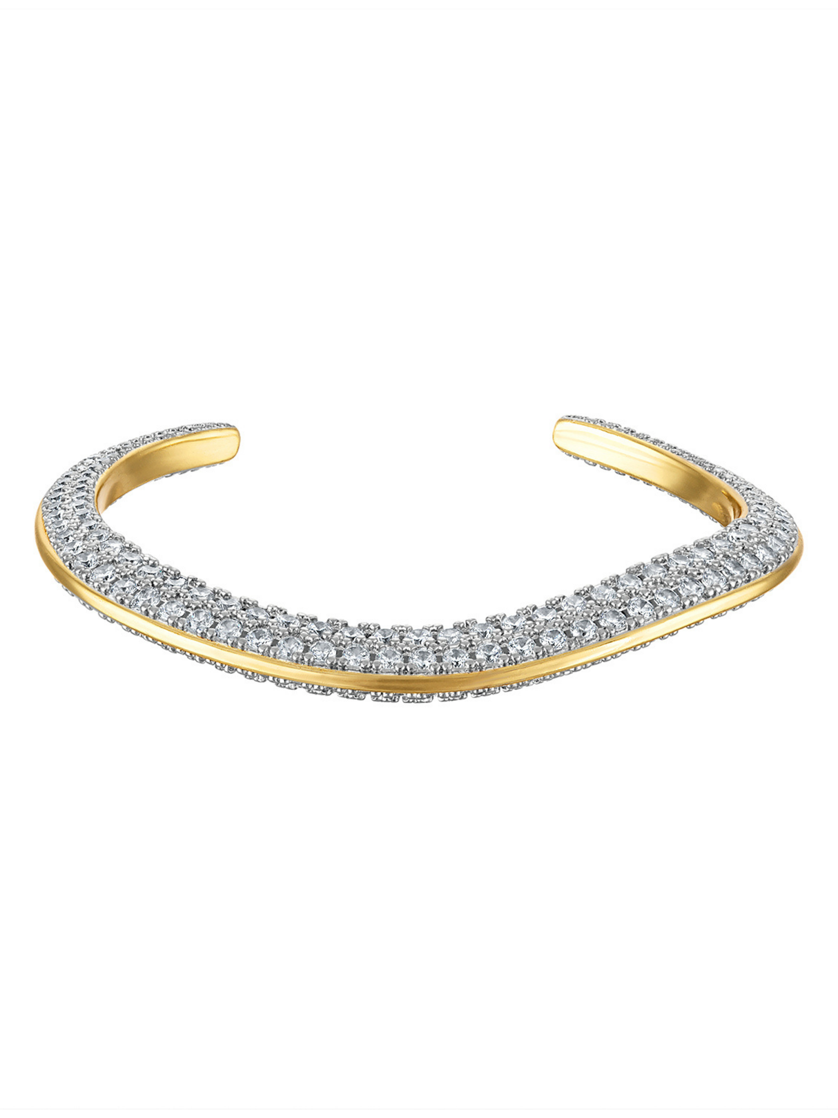 Esme Pave Wave Cuff