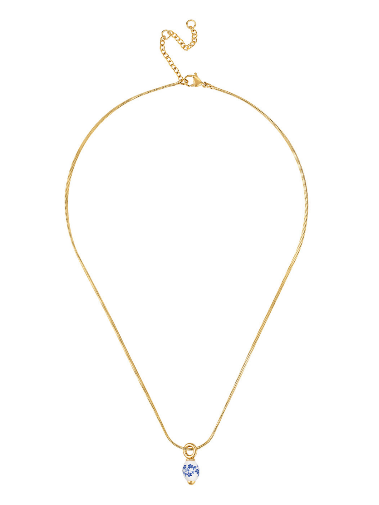 Evelyn Porcelain Pendant Necklace