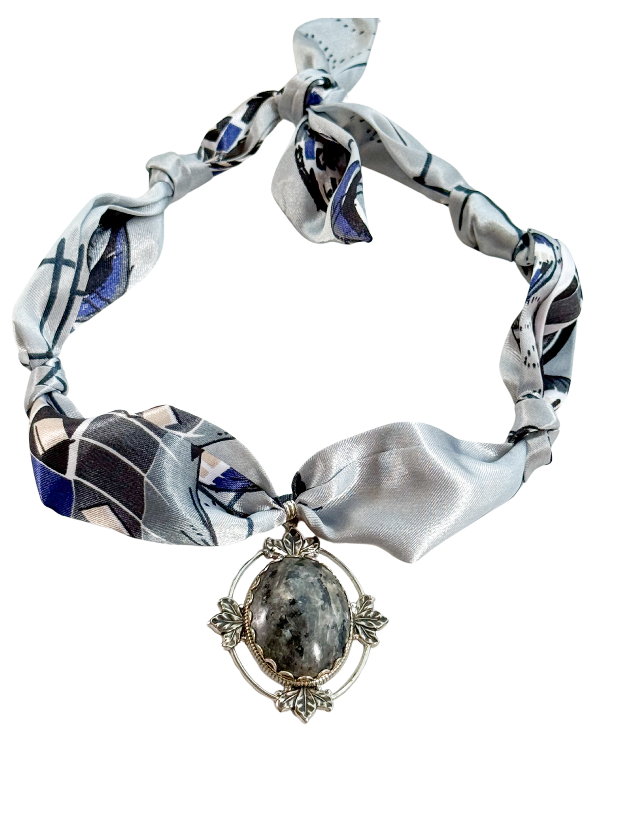 Flori Scarf Necklace