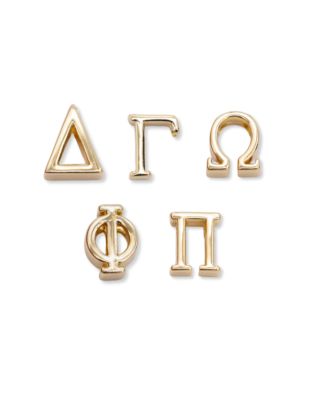 Greek Letter Slide Charm