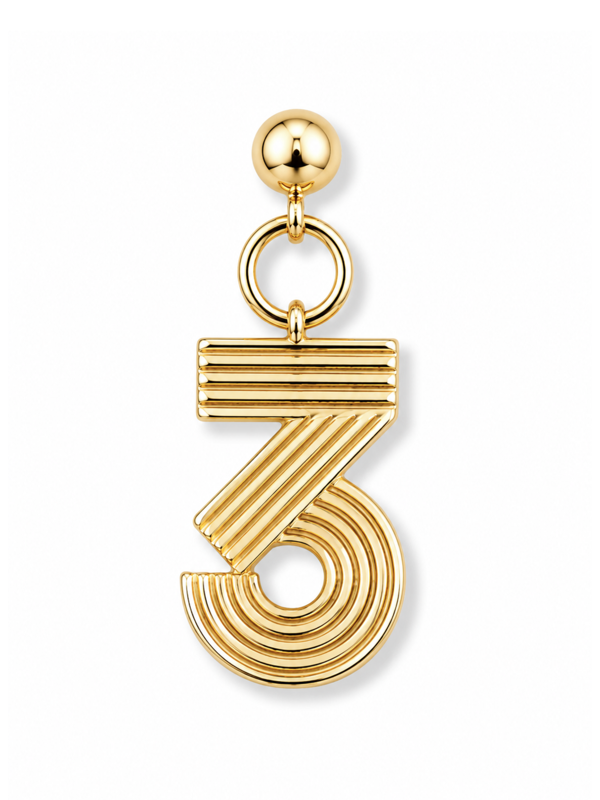 Groove Number Grip Charm