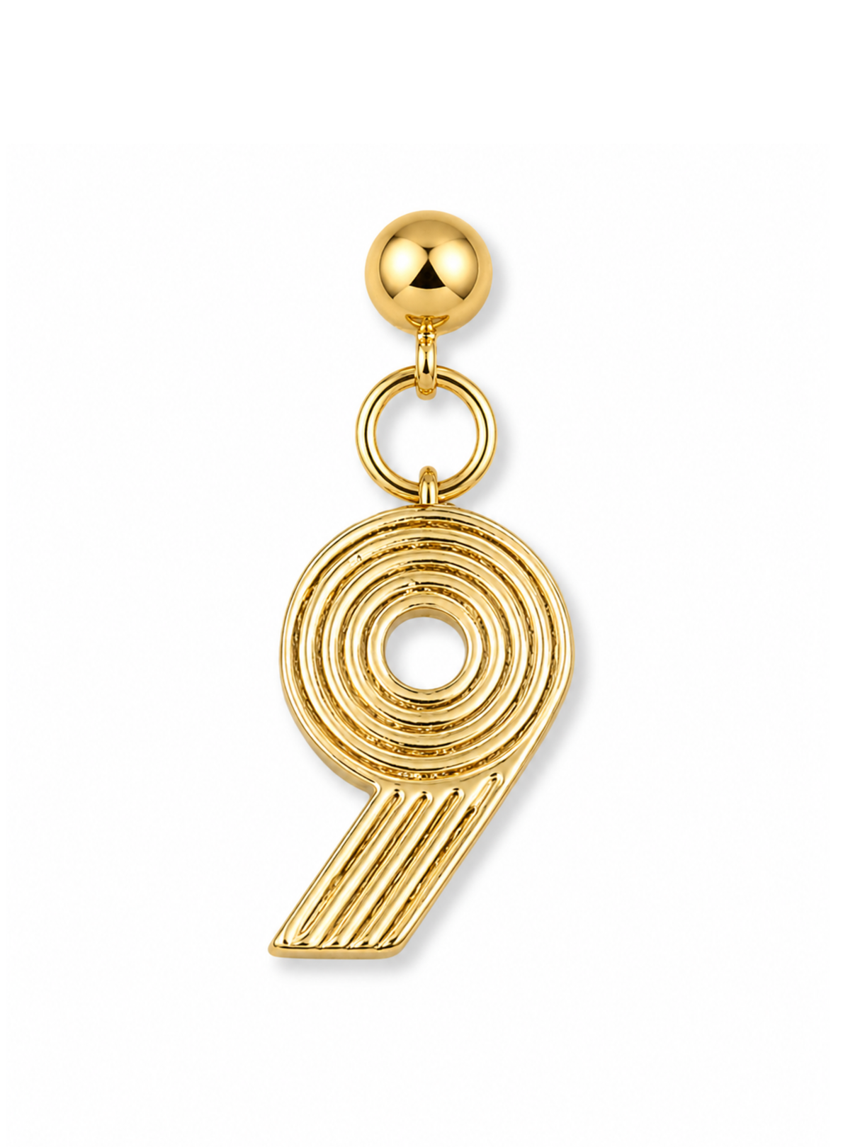 Groove Number Grip Charm