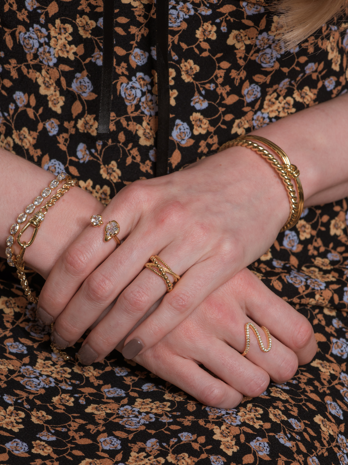 Knotty Cuff Bracelet