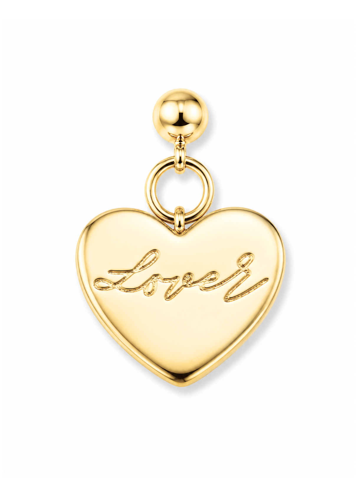 Lover Heart Grip Charm