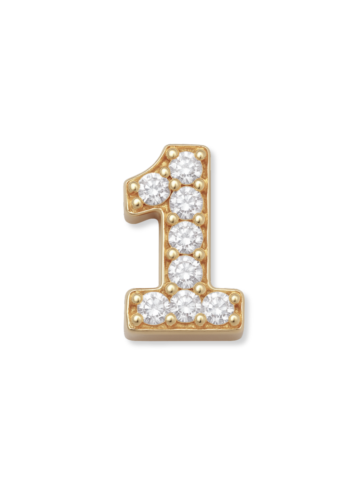 LUX Numerical Slide Charm Number 1