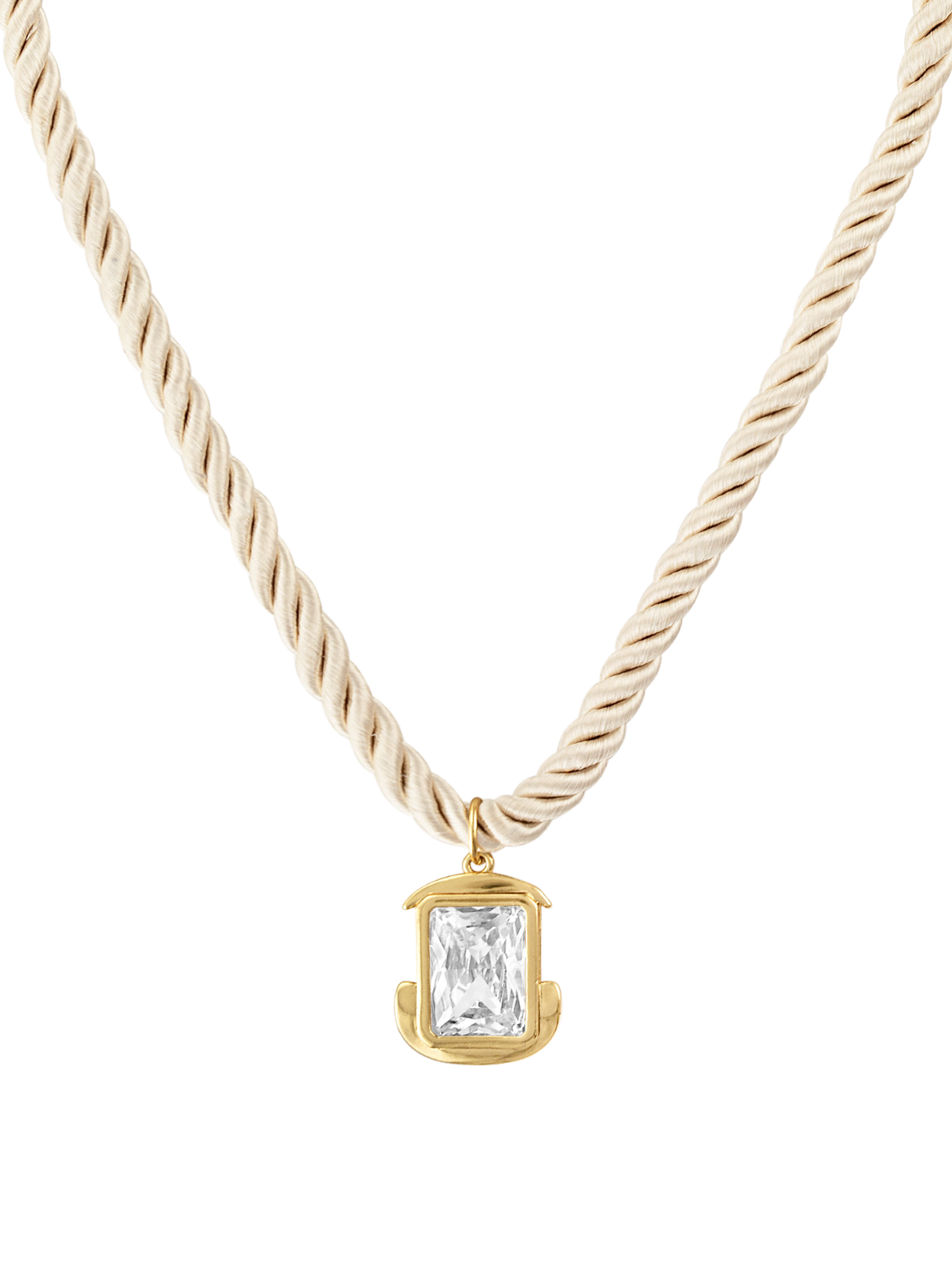 Lynette Pendant Rope Necklace