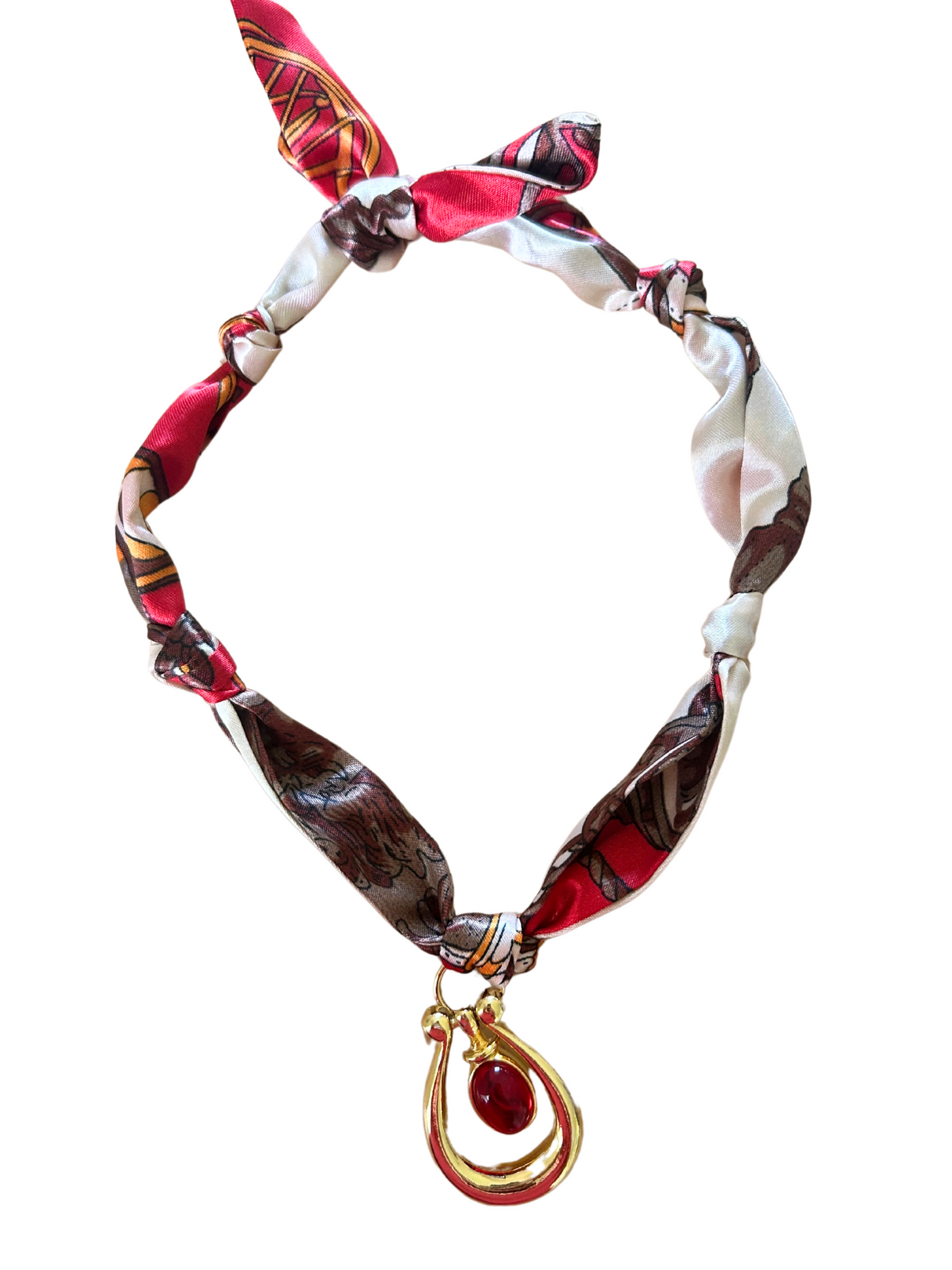 Monza Scarf Necklace