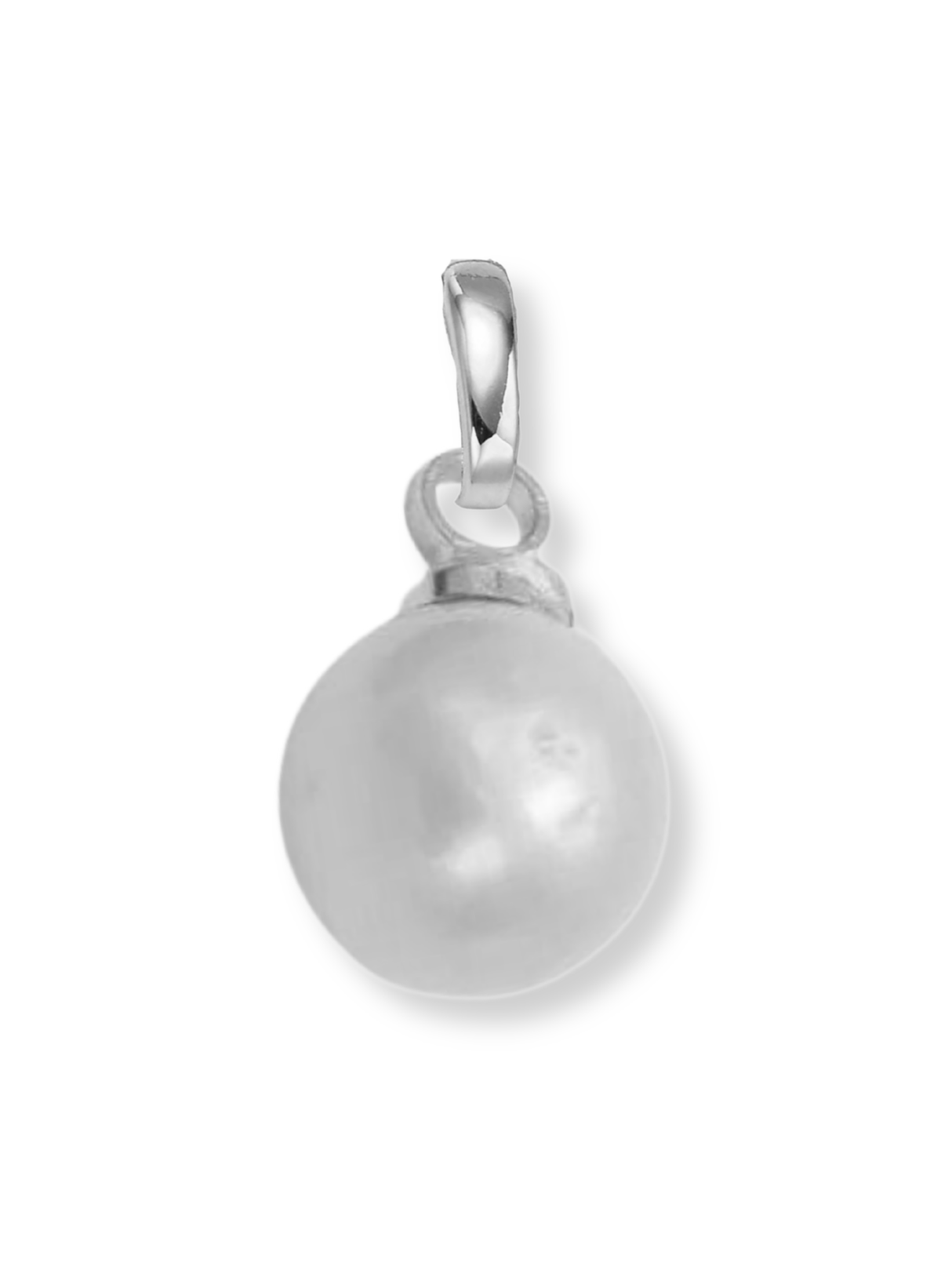 Round Pearl Clip Charm