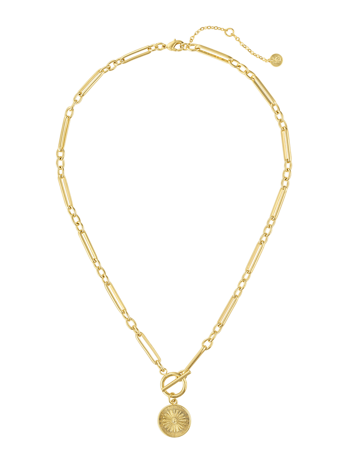 Solara Coin Link Necklace