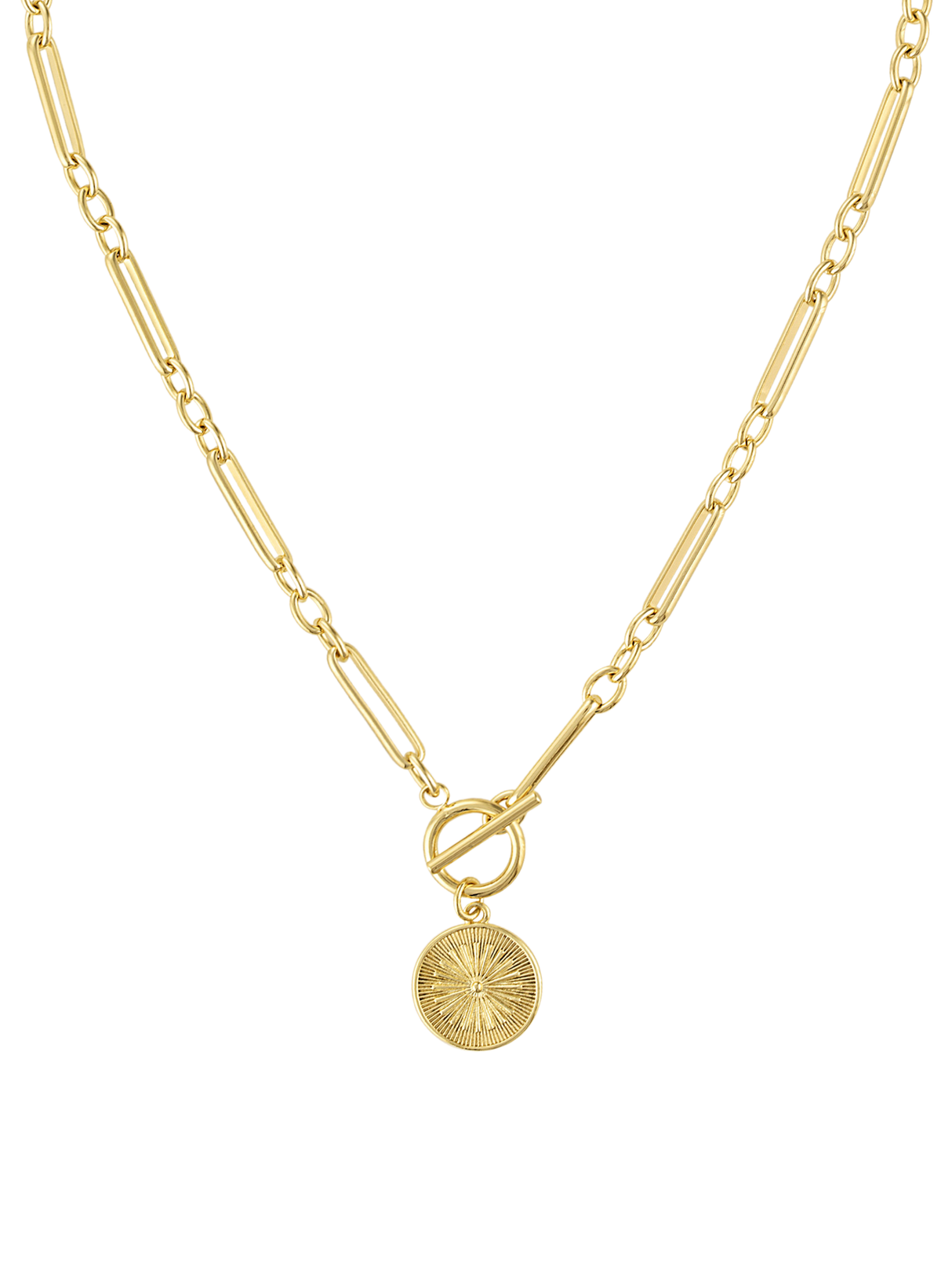 Solara Coin Link Necklace