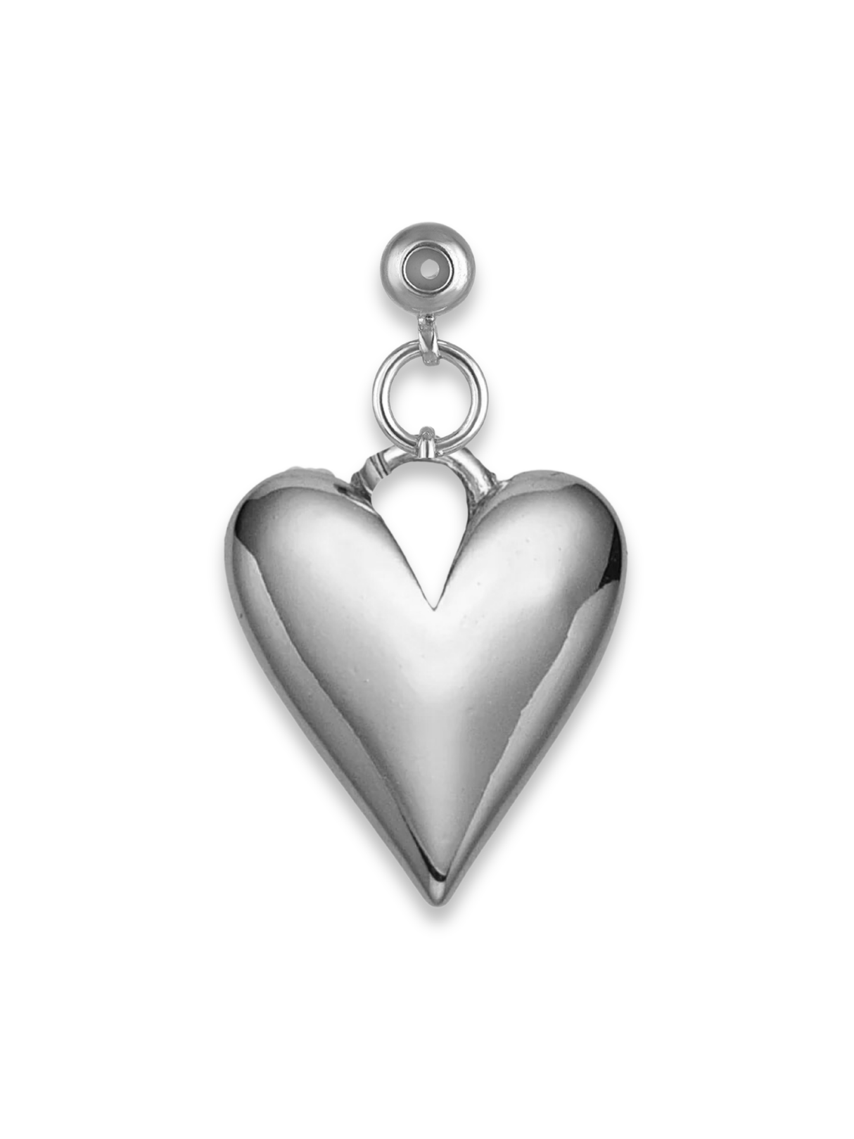 Vintage Heart Grip Charm