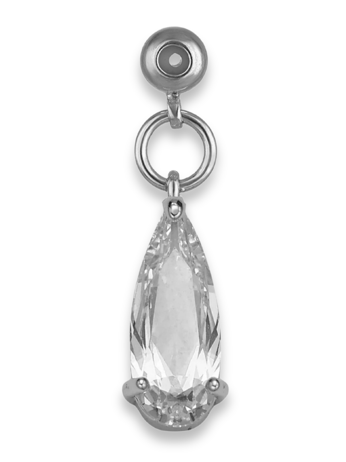 Vintage Teardrop Grip Charm