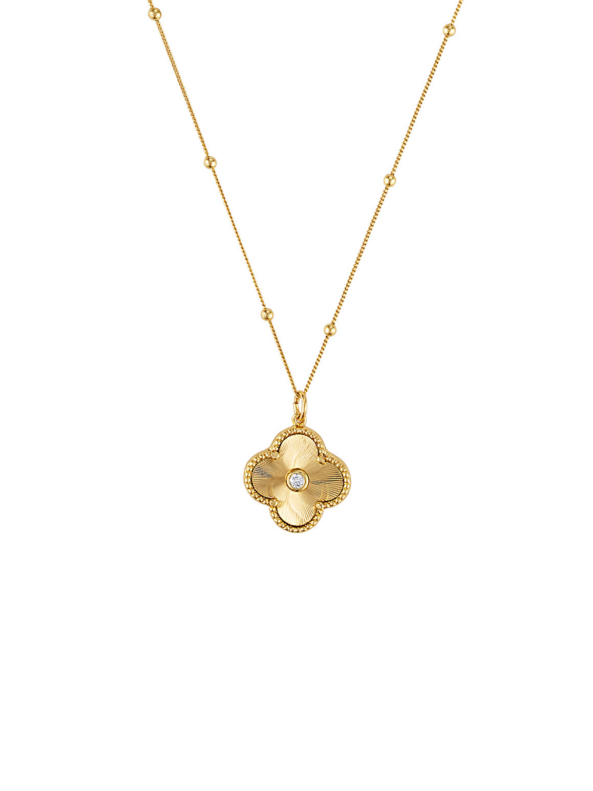 Vivienne Quatrefoil Necklace