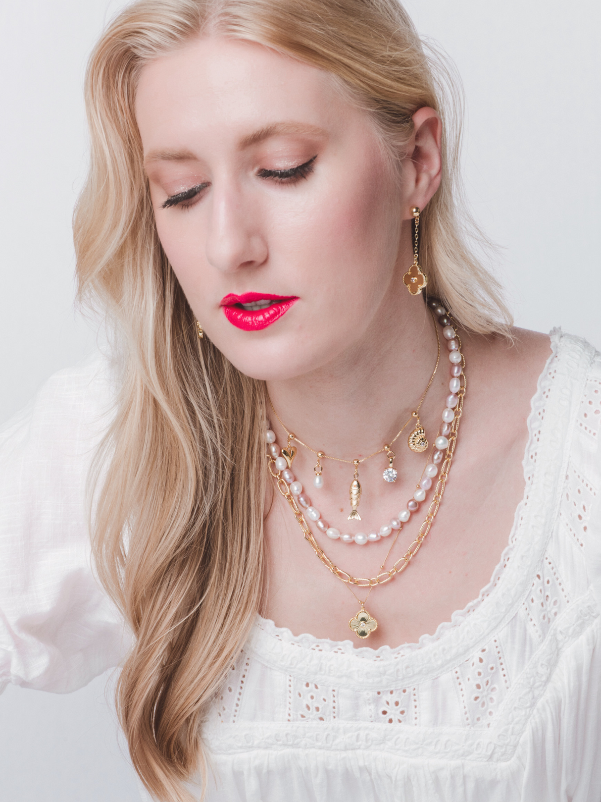 Vivienne Quatrefoil Necklace