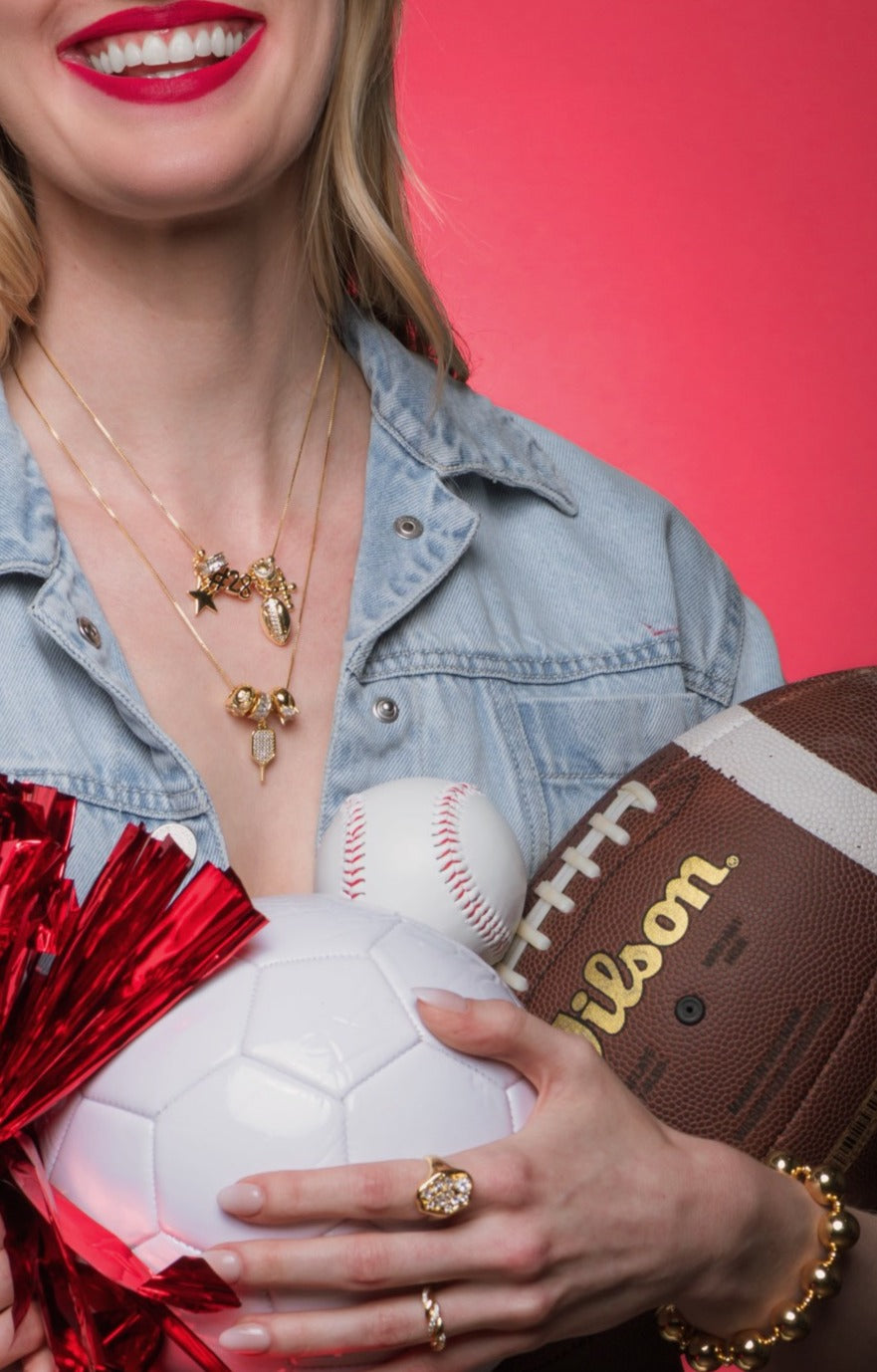 Lux Football Grip Charm