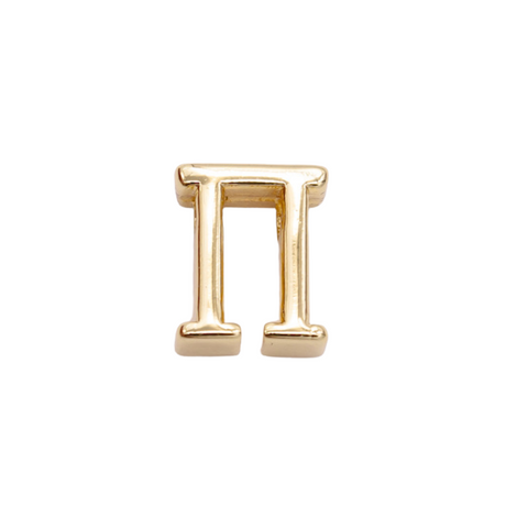 Greek Letter Slide Charm