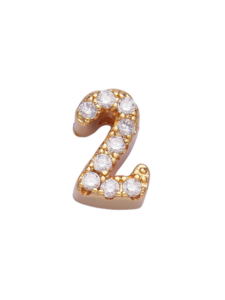 Lux Numerical Slide Charm