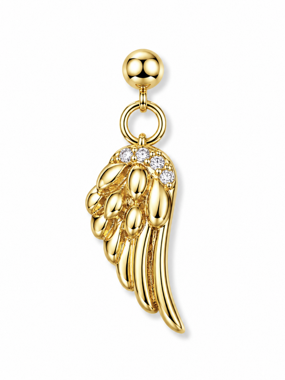 Angel Wings Grip Charm