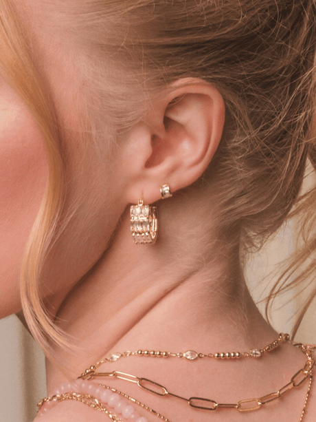 August Hoop Earring