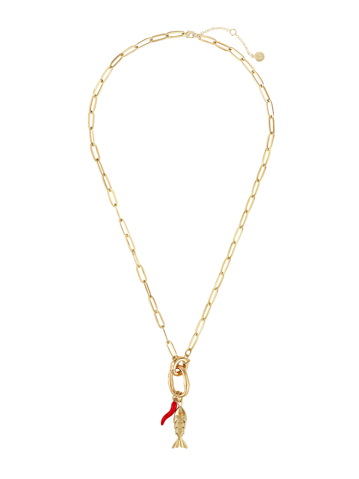 Acqua Pazza Italian Fish Necklace