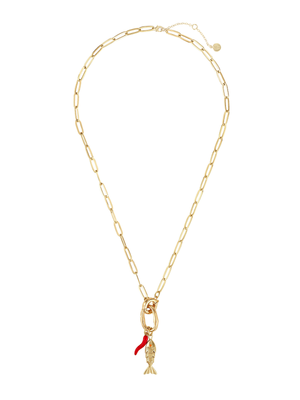 Acqua Pazza Italian Fish Necklace