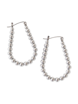 Adda Hoops Silver