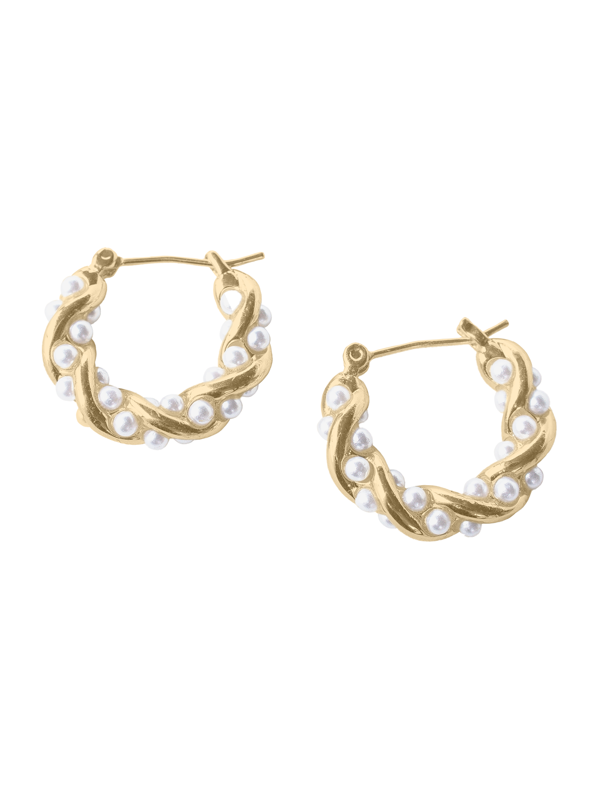 Audrey Pearl Hoops