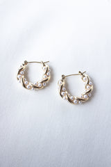 Audrey Pearl Hoops