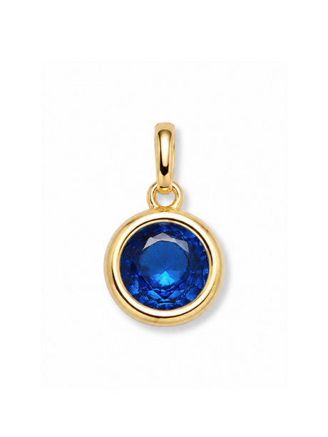 Bezel Birthstone Clip Charm
