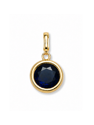 Bezel Birthstone Clip Charm