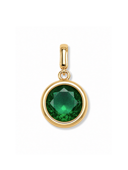 Bezel Birthstone Clip Charm