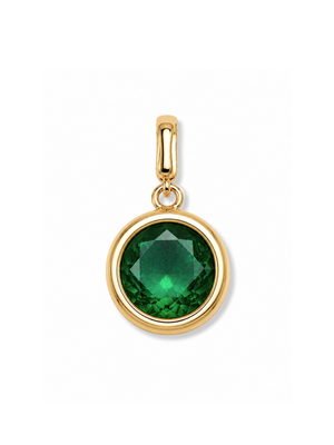 Bezel Birthstone Clip Charm
