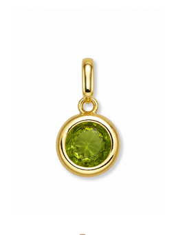 Bezel Birthstone Clip Charm