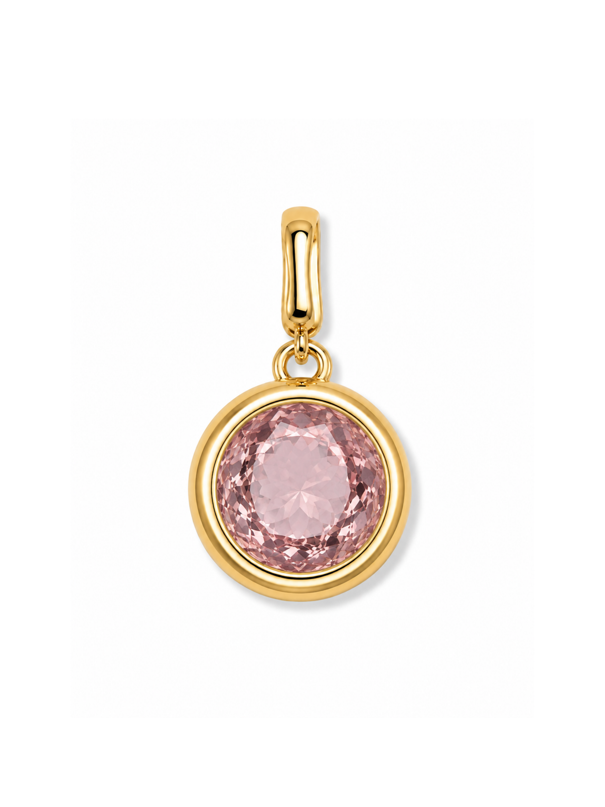 Bezel Birthstone Clip Charm