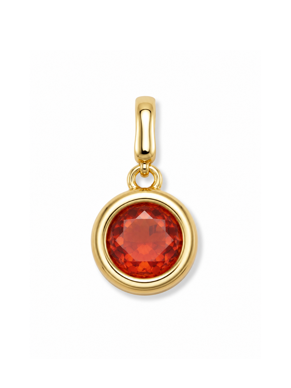 Bezel Birthstone Clip Charm