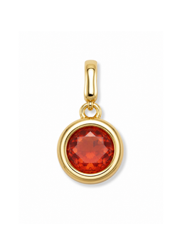 Bezel Birthstone Clip Charm