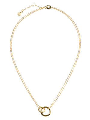 Blythe Interlocking Circle Necklace