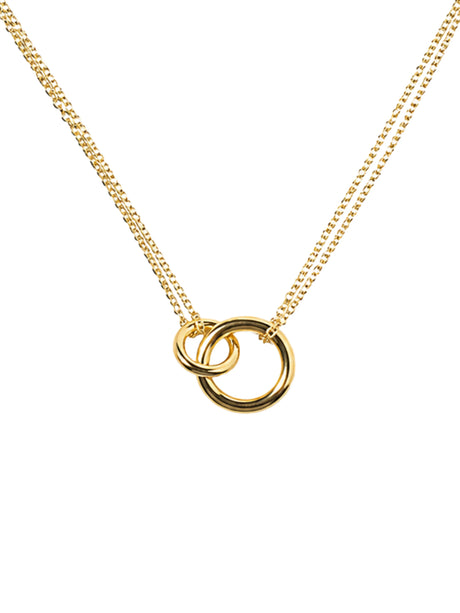 Blythe Interlocking Circle Necklace