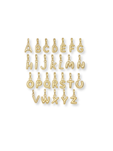 Bubble Initial Clip Charm