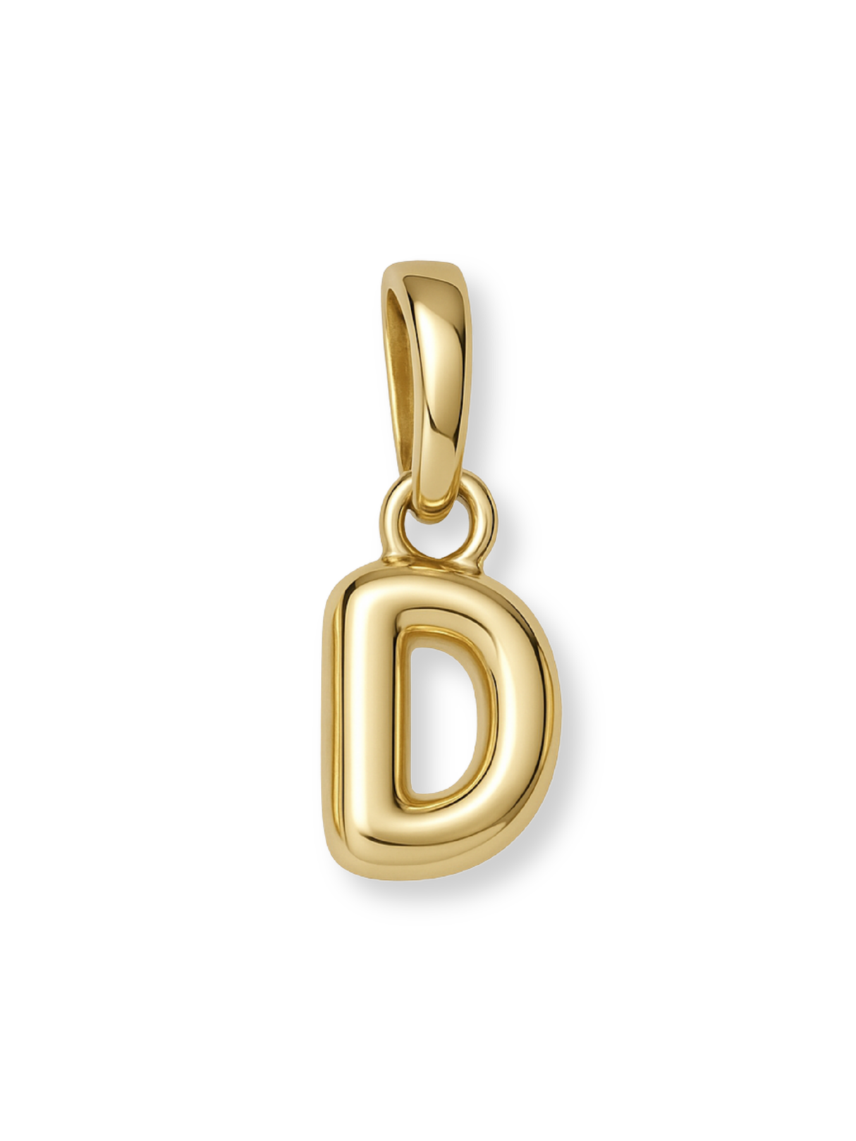 Bubble Initial Clip Charm