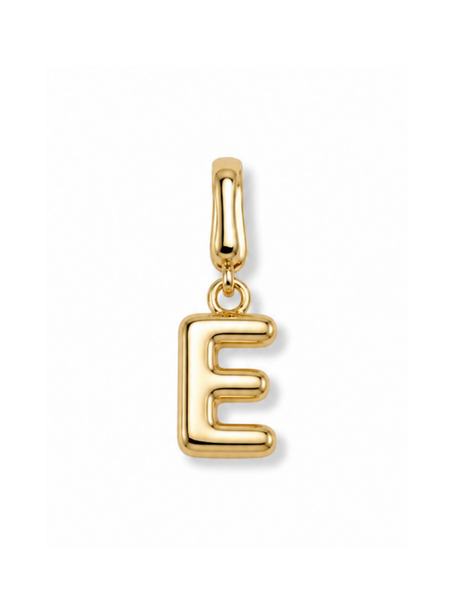 Bubble Initial Clip Charm