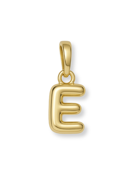 Bubble Initial Clip Charm